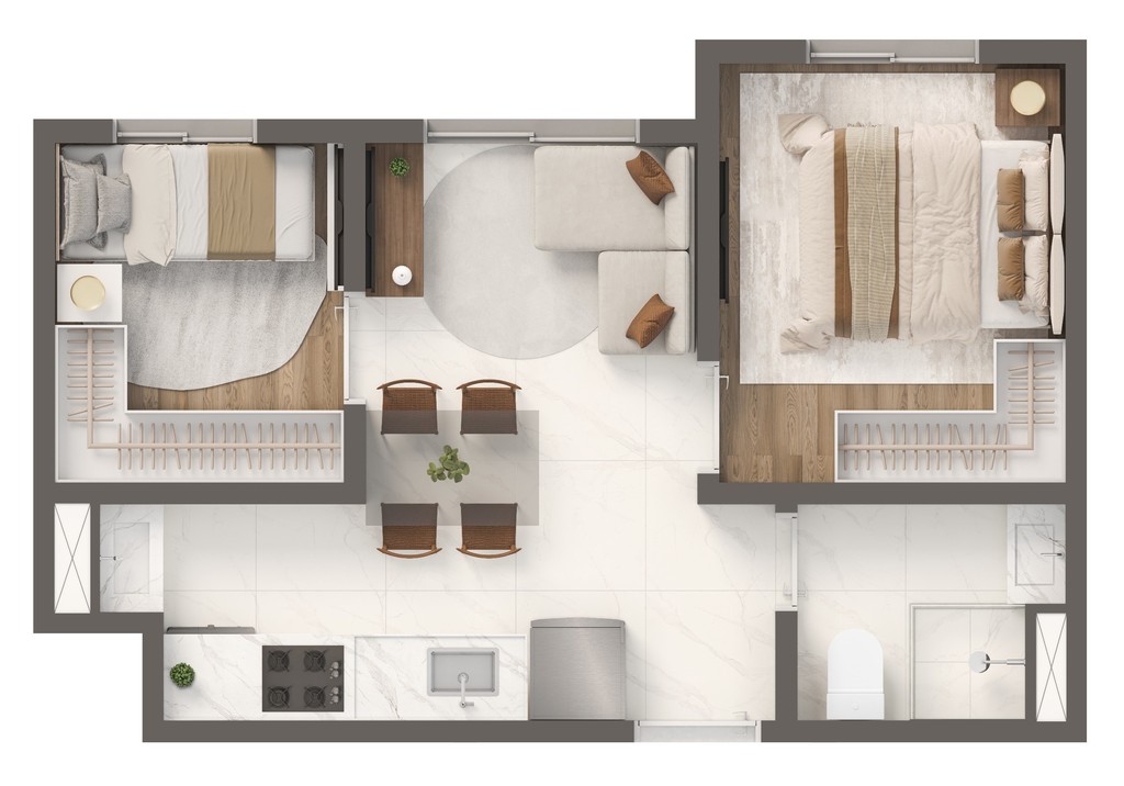 Apartamento, 1 quarto, 25 m² - Foto 18
