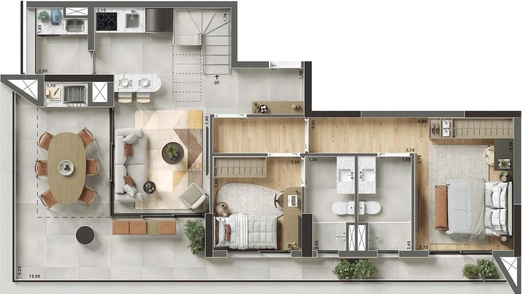 Apartamento, 3 quartos, 114 m² - Foto 22