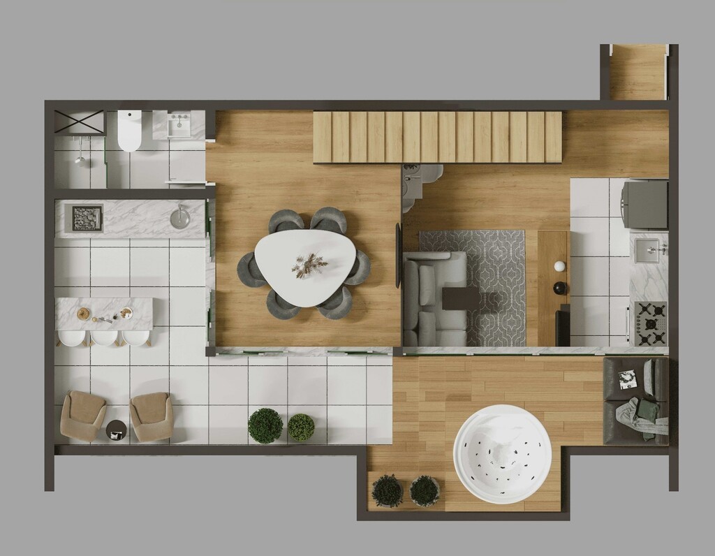 Apartamento, 3 quartos, 70 m² - Foto 60