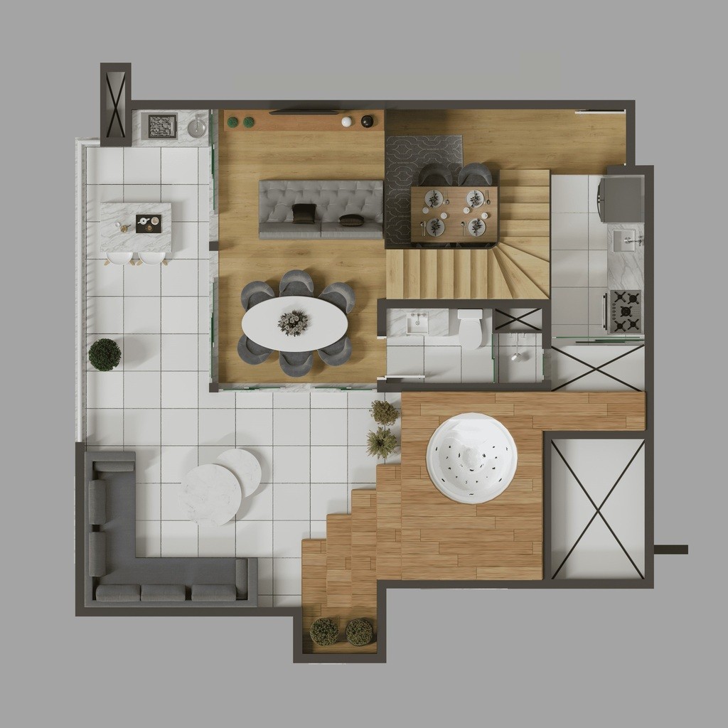 Apartamento, 3 quartos, 70 m² - Foto 66