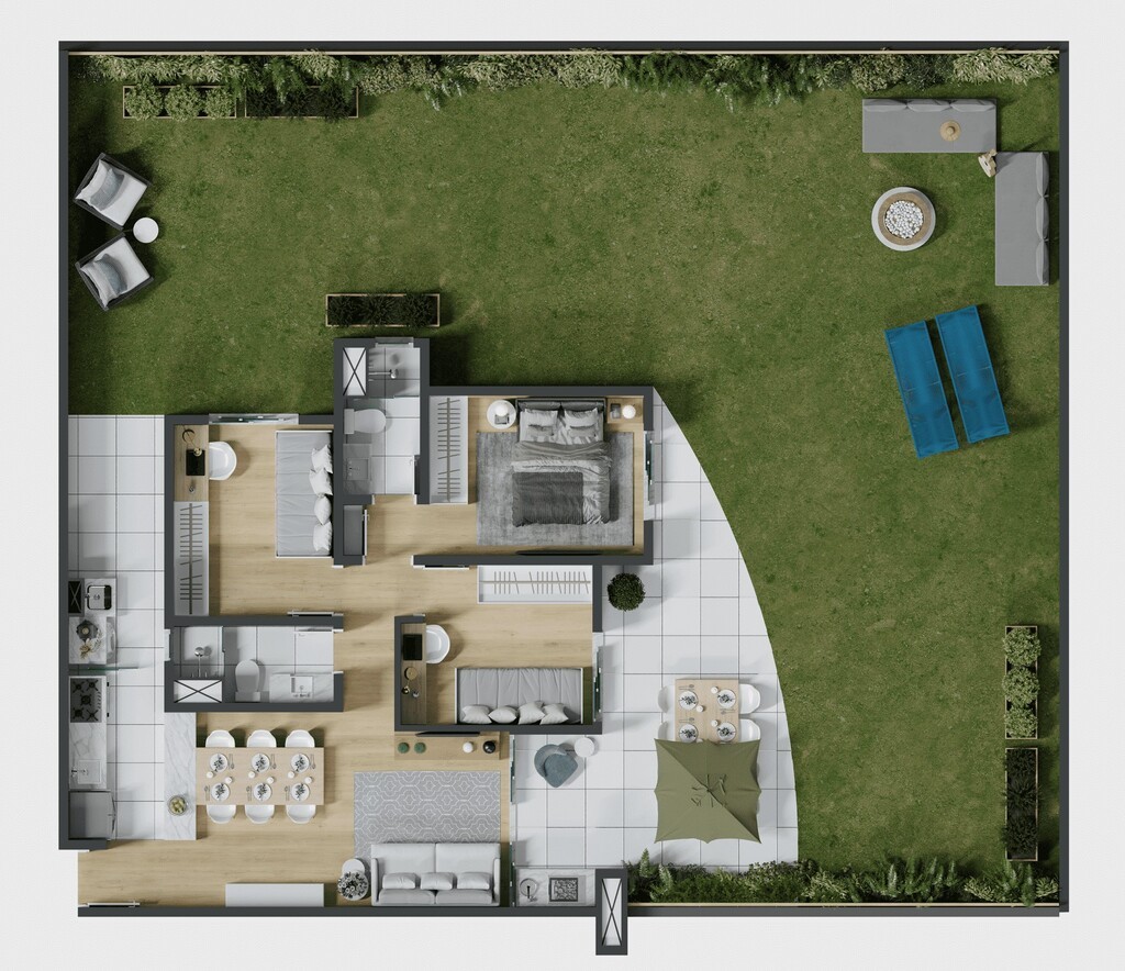 Apartamento, 3 quartos, 70 m² - Foto 72