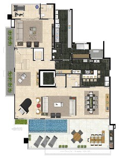 Apartamento, 4 quartos, 280 m² - Foto 4