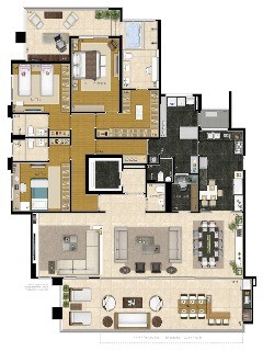 Apartamento, 4 quartos, 280 m² - Foto 11