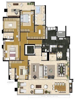 Apartamento, 4 quartos, 280 m² - Foto 14