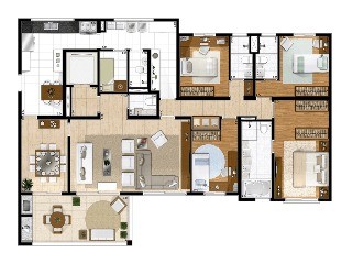 Apartamento, 4 quartos, 173 m² - Foto 20