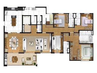 Apartamento, 4 quartos, 411 m² - Foto 19