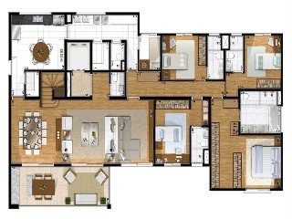 Apartamento, 4 quartos, 411 m² - Foto 26