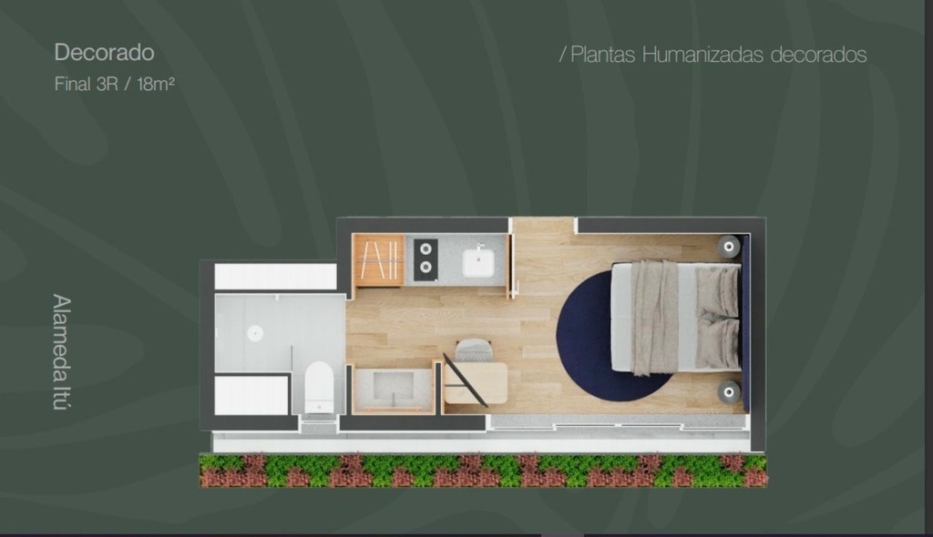 Apartamento, 1 quarto, 24 m² - Foto 19