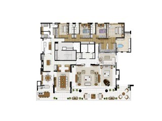 Apartamento, 3 quartos, 485 m² - Foto 23