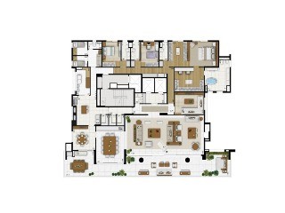 Apartamento, 5 quartos, 840 m² - Foto 13