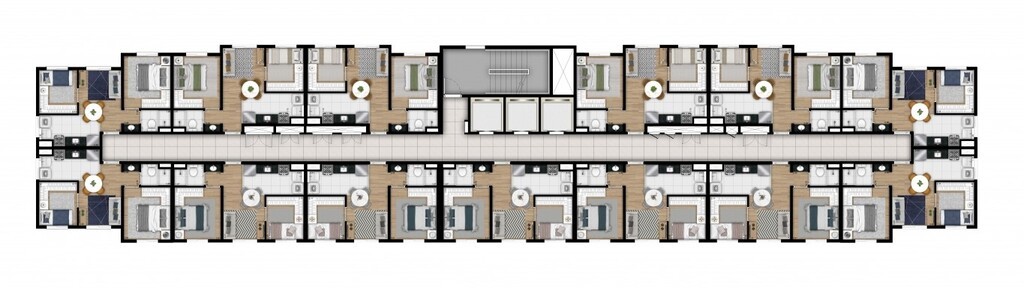 Apartamento, 2 quartos, 32 m² - Foto 12