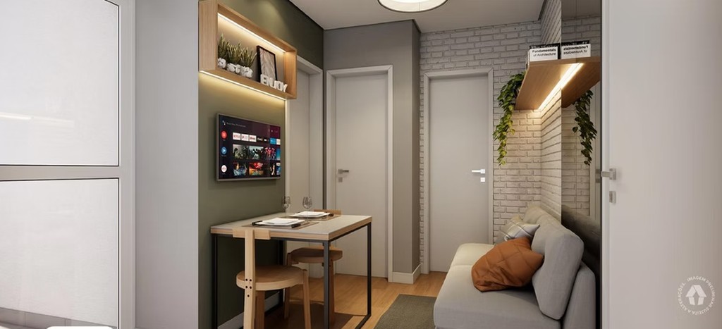 Apartamento, 1 quarto, 27 m² - Foto 3