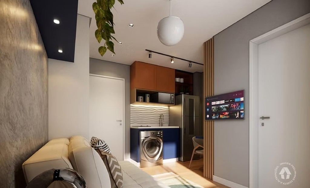 Apartamento, 1 quarto, 27 m² - Foto 4