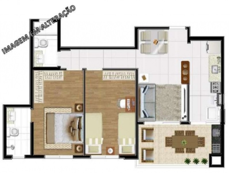 Apartamento, 2 quartos, 95 m² - Foto 7