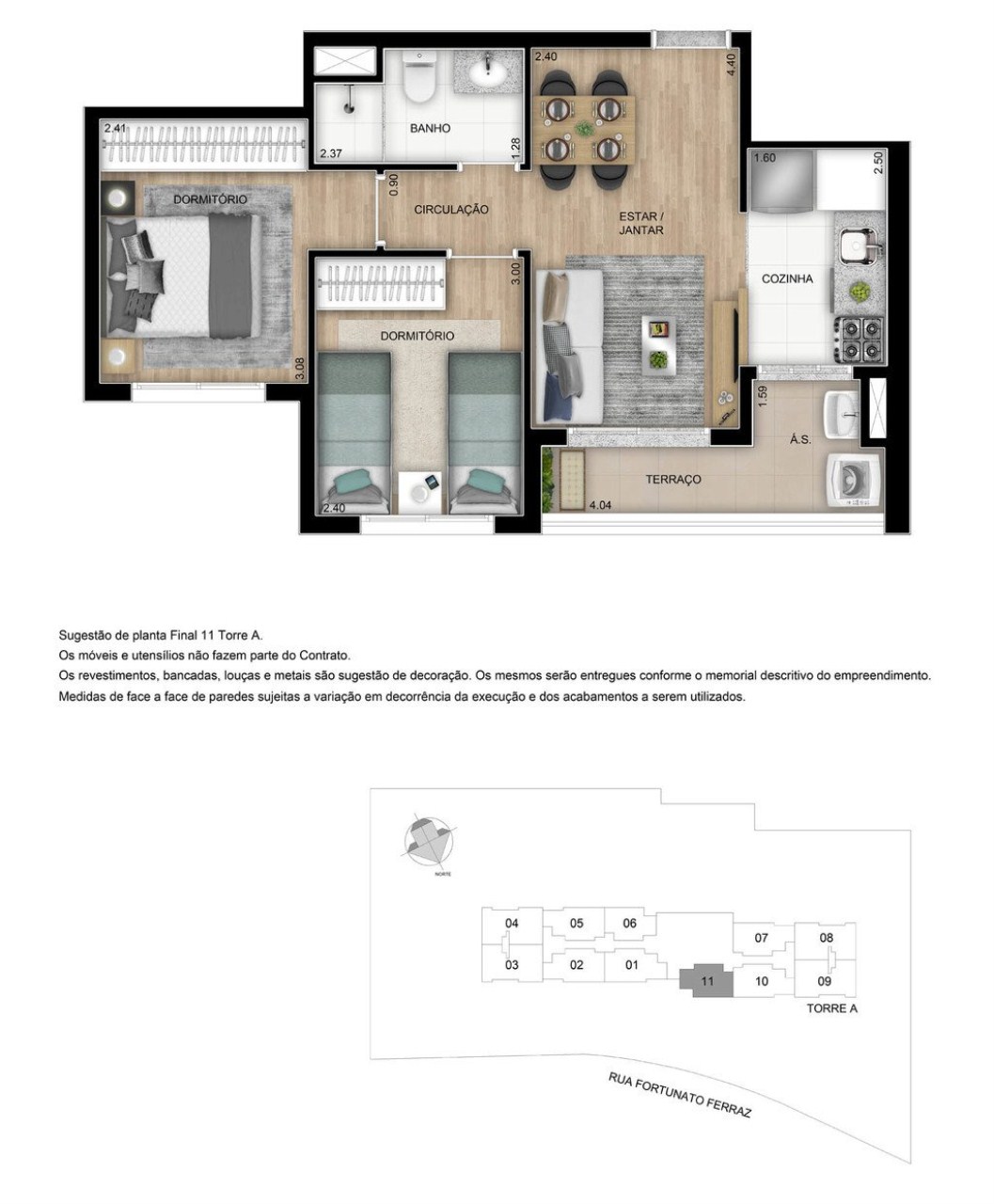 Apartamento, 3 quartos, 67 m² - Foto 19