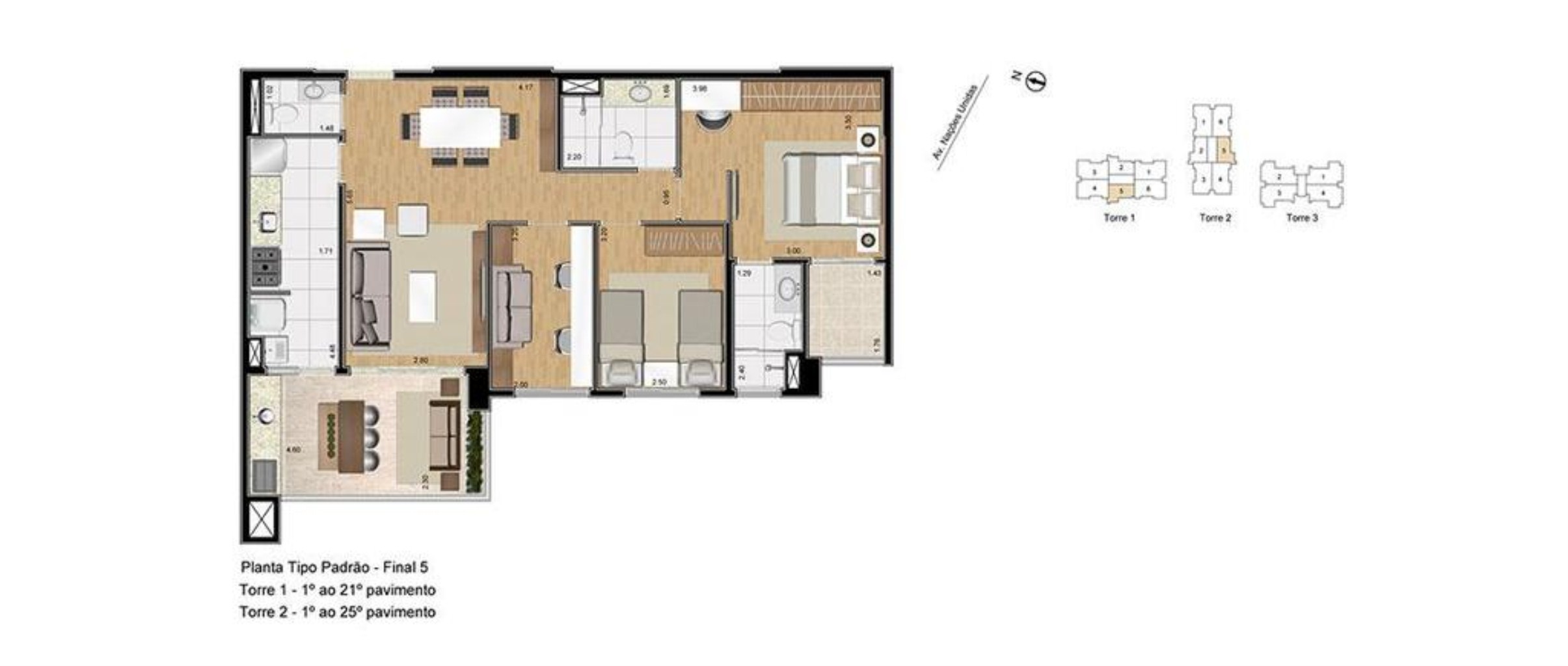 Apartamento, 3 quartos, 127 m² - Foto 23