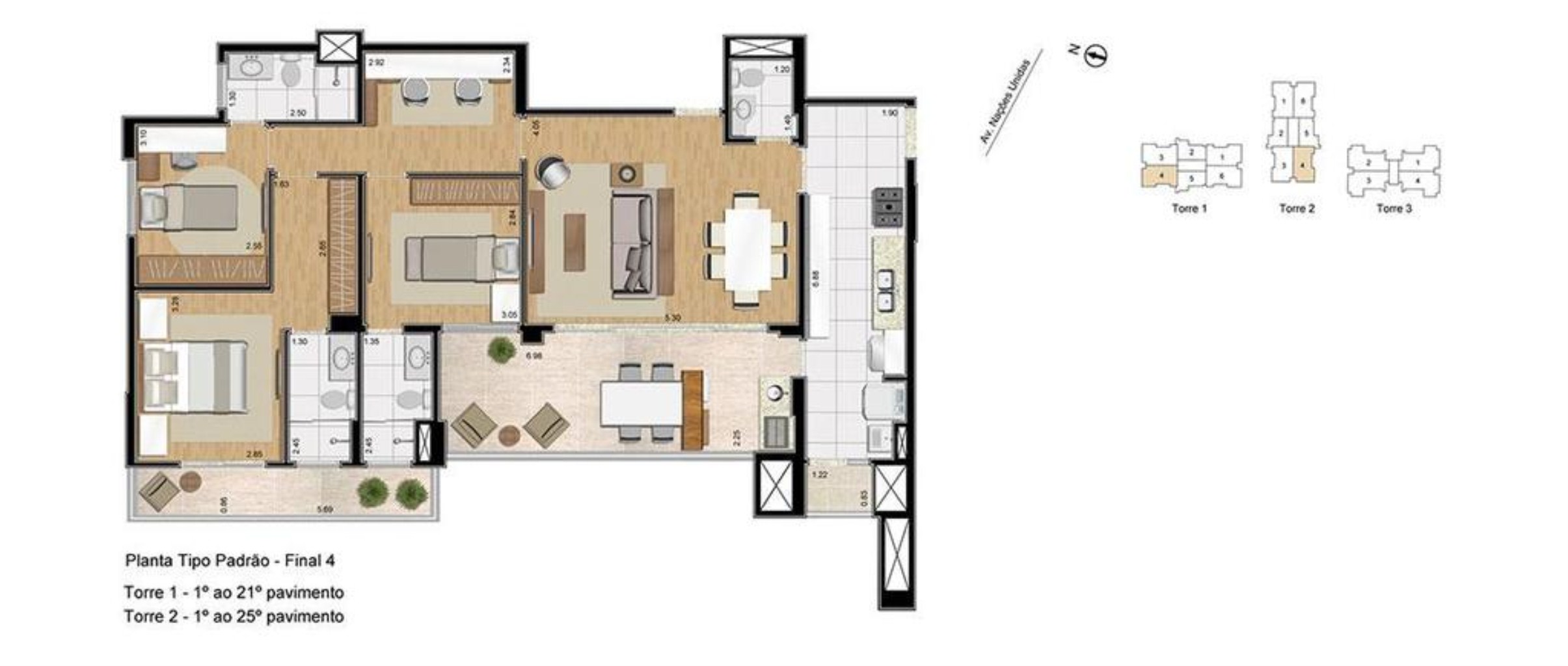 Apartamento, 3 quartos, 127 m² - Foto 24