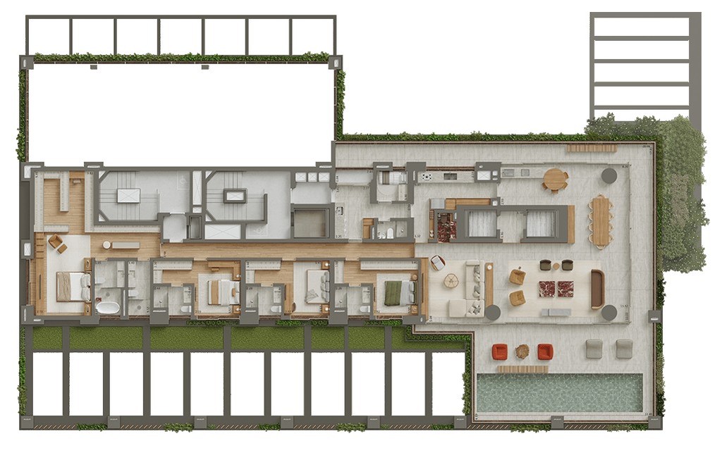 Apartamento, 4 quartos, 357 m² - Foto 33