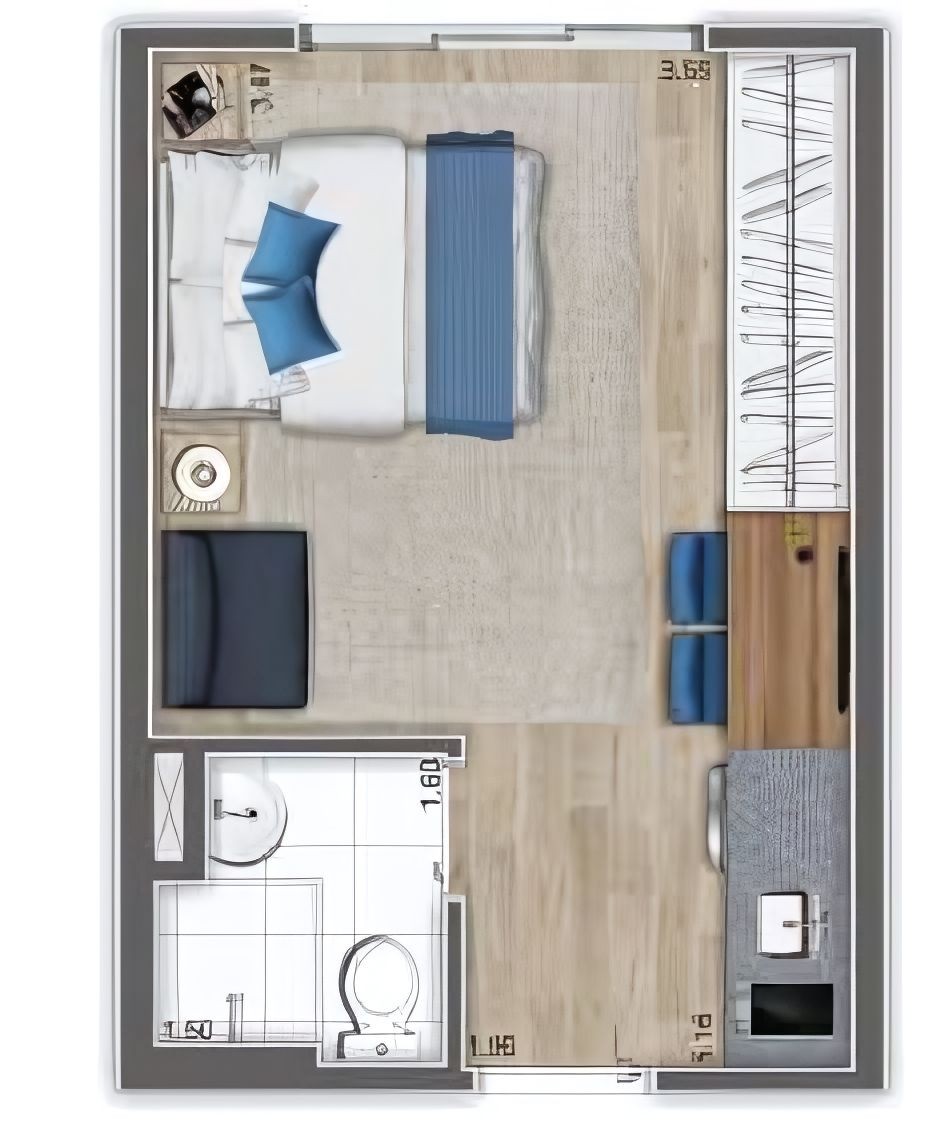 Apartamento, 1 quarto, 26 m² - Foto 28