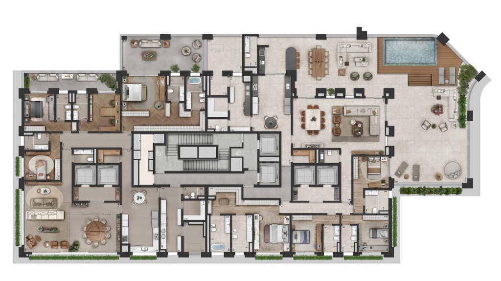 Apartamento, 4 quartos, 331 m² - Foto 66