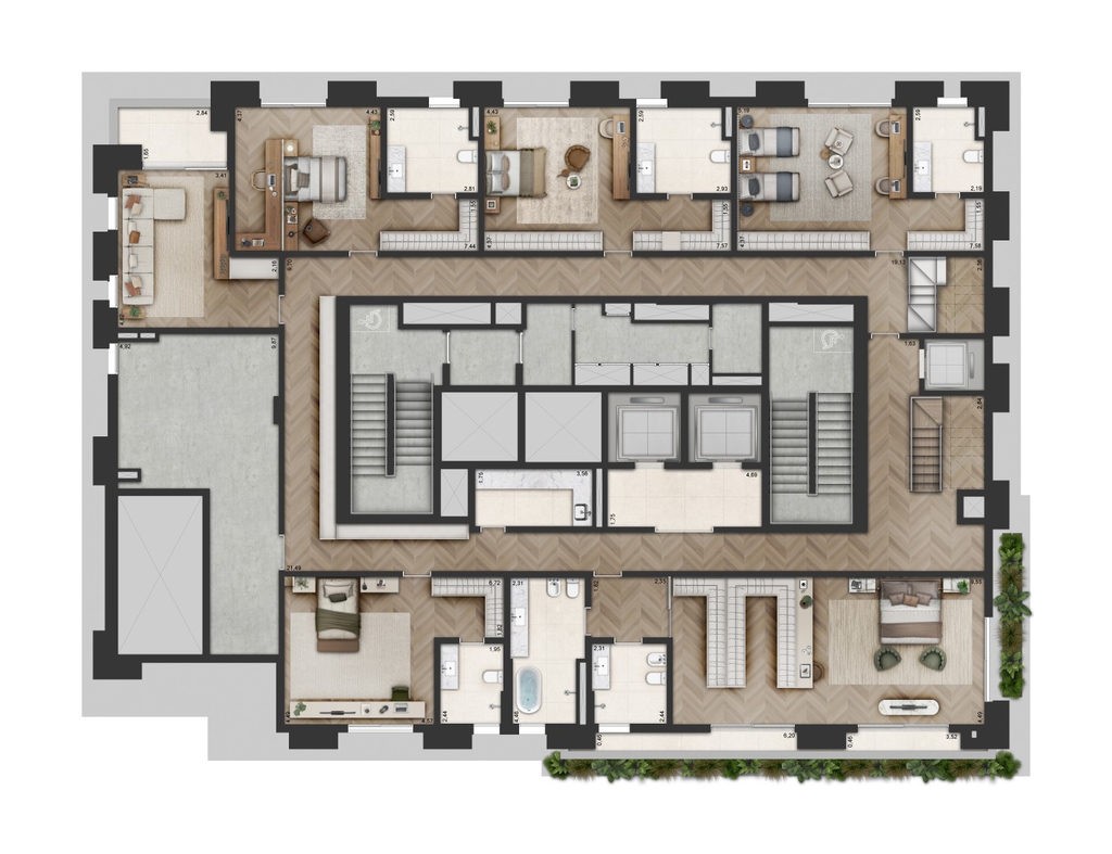 Apartamento, 4 quartos, 433 m² - Foto 72
