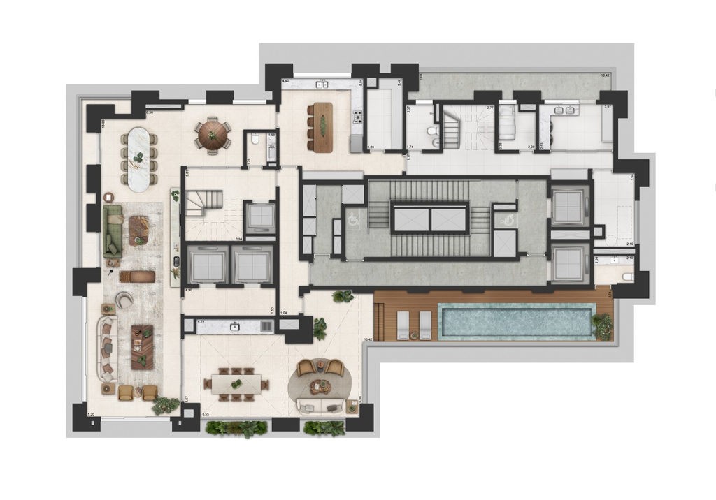 Apartamento, 5 quartos, 474 m² - Foto 67