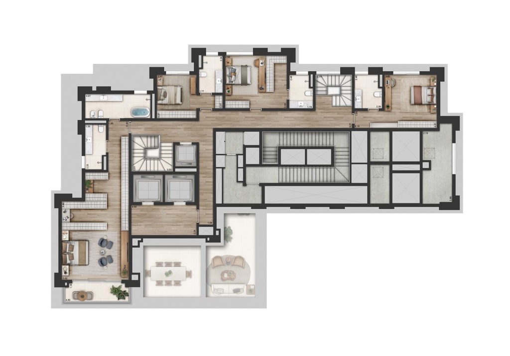 Apartamento, 4 quartos, 590 m² - Foto 67