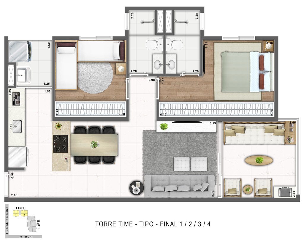 Apartamento, 2 quartos, 67 m² - Foto 20