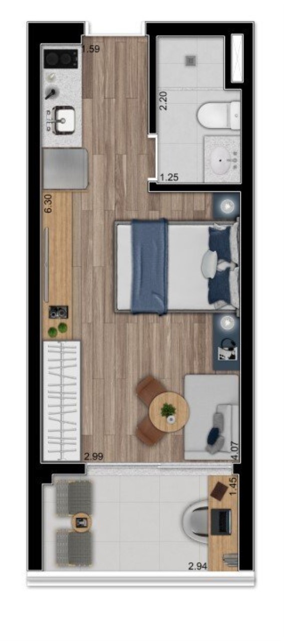 Apartamento, 2 quartos, 75 m² - Foto 19