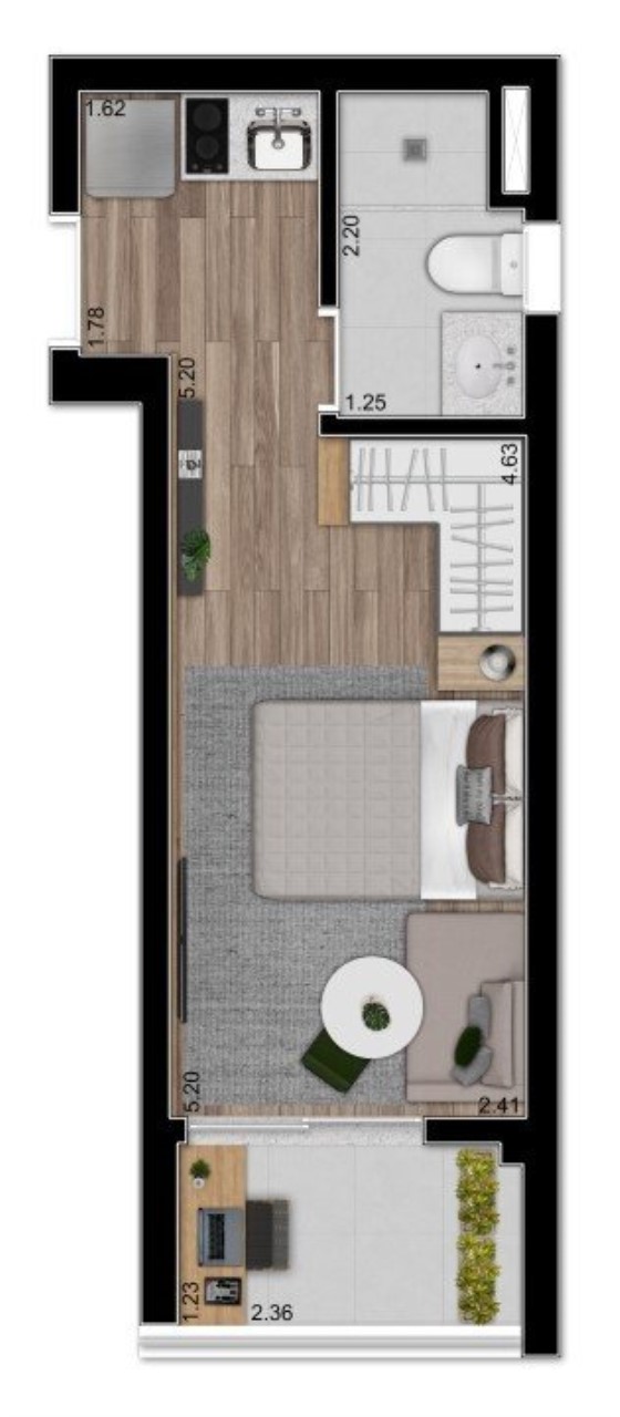 Apartamento, 2 quartos, 41 m² - Foto 18