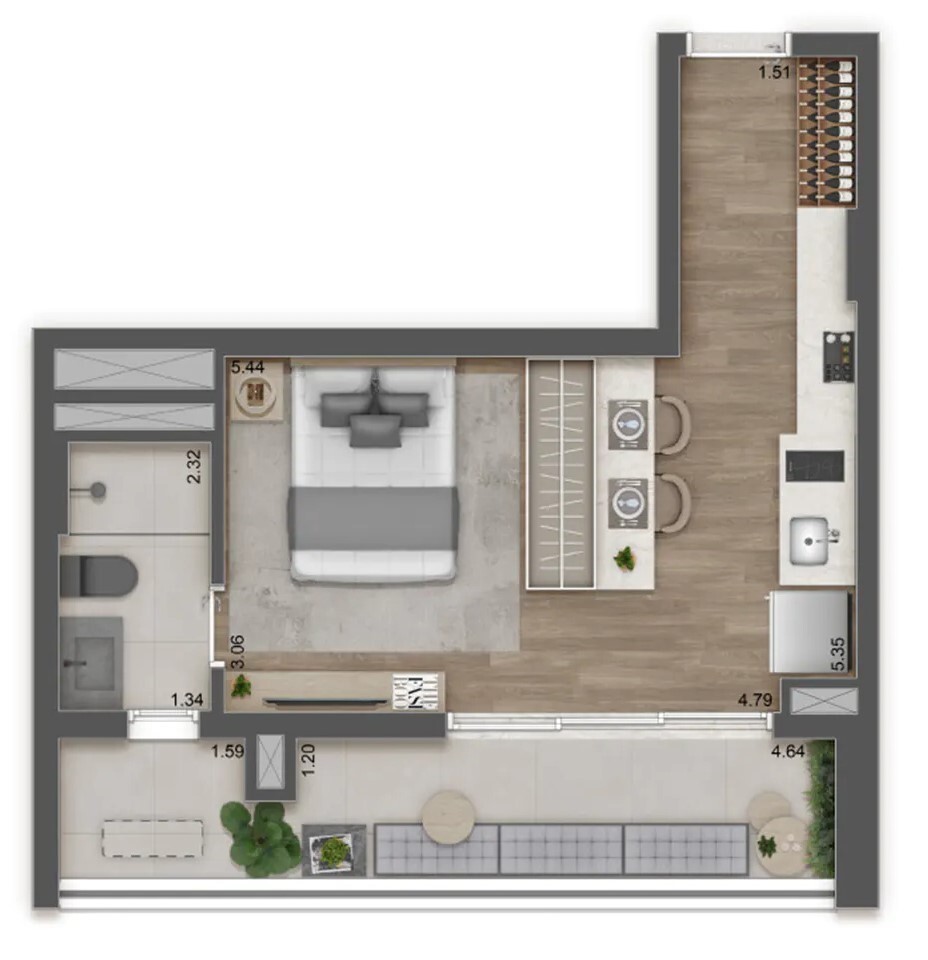 Apartamento, 3 quartos, 85 m² - Foto 37