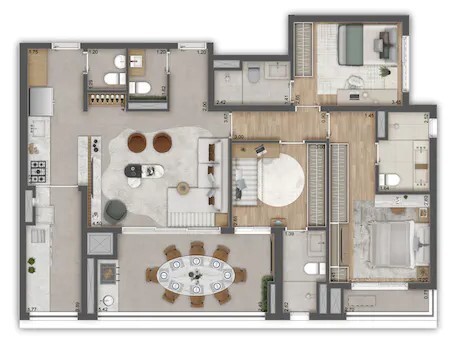 Apartamento, 3 quartos, 85 m² - Foto 47