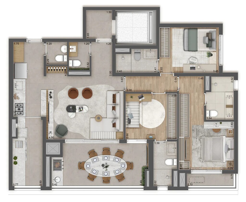 Apartamento, 3 quartos, 85 m² - Foto 48