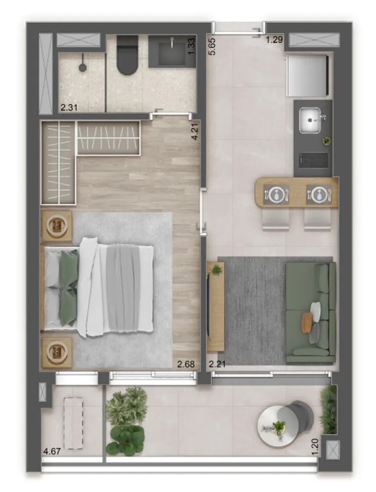 Apartamento, 3 quartos, 115 m² - Foto 38