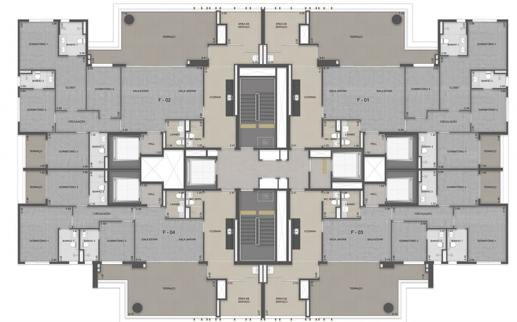 Apartamento, 4 quartos, 177 m² - Foto 34