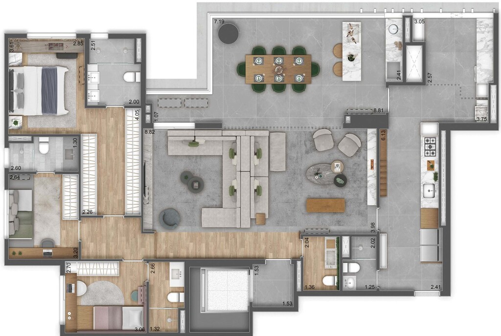 Apartamento, 3 quartos, 144 m² - Foto 38