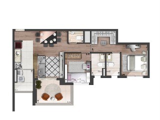 Apartamento, 2 quartos, 122 m² - Foto 13