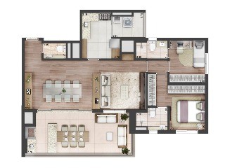 Apartamento, 2 quartos, 122 m² - Foto 15