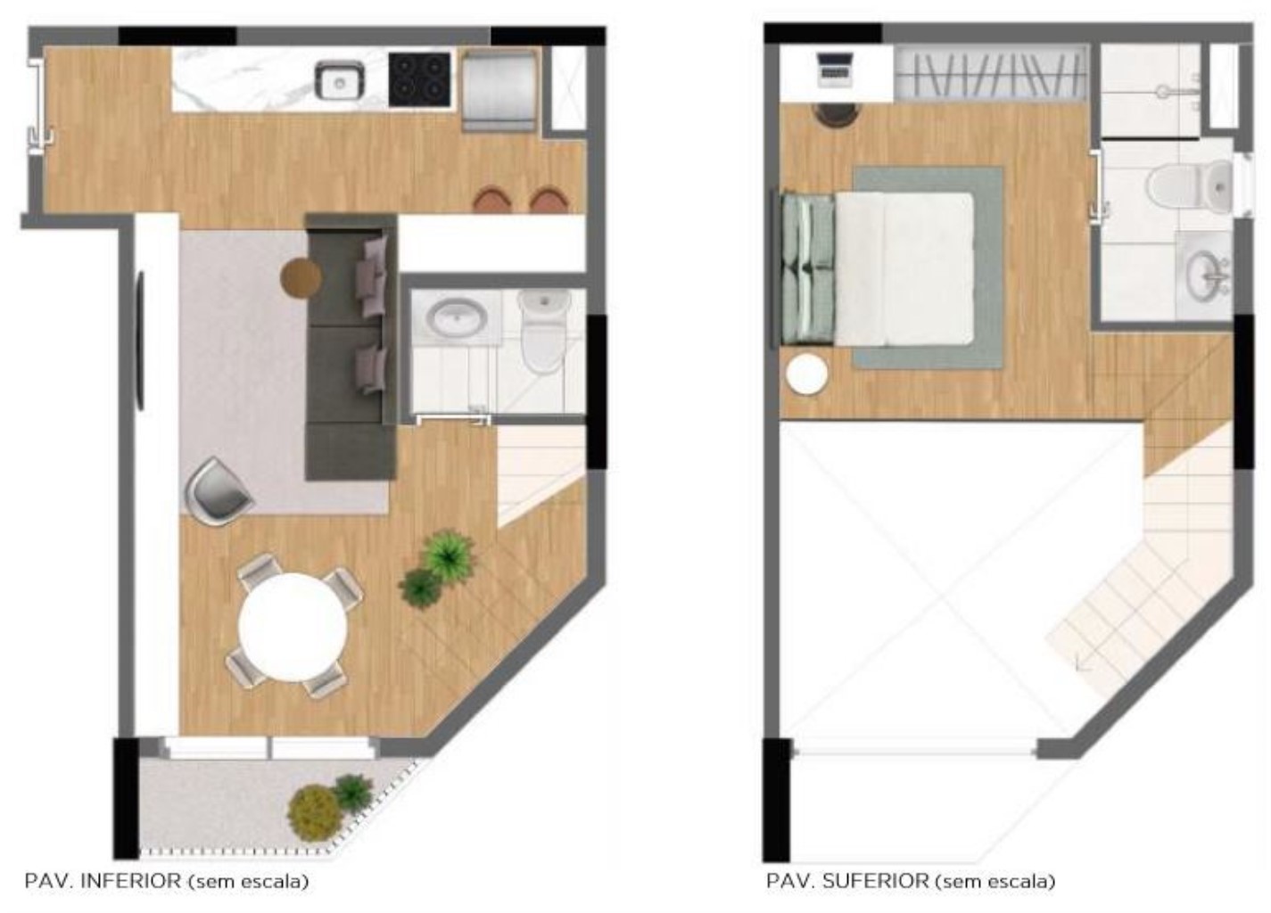 Apartamento, 2 quartos, 46 m² - Foto 20