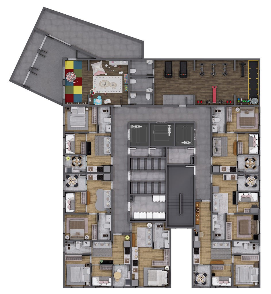 Apartamento, 1 quarto, 24 m² - Foto 28