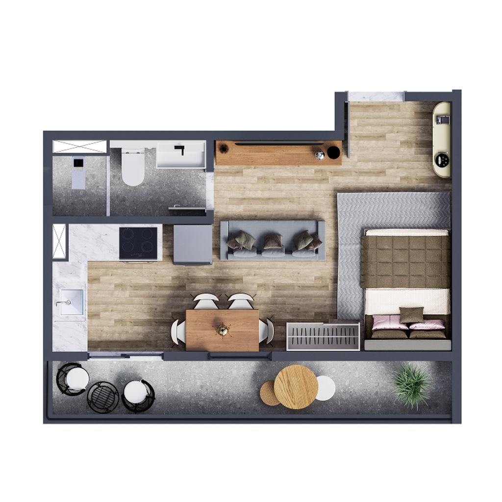 Apartamento, 1 quarto, 24 m² - Foto 30