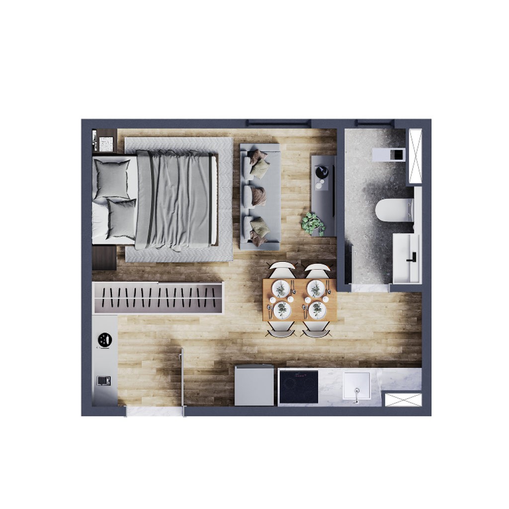 Apartamento, 1 quarto, 24 m² - Foto 33