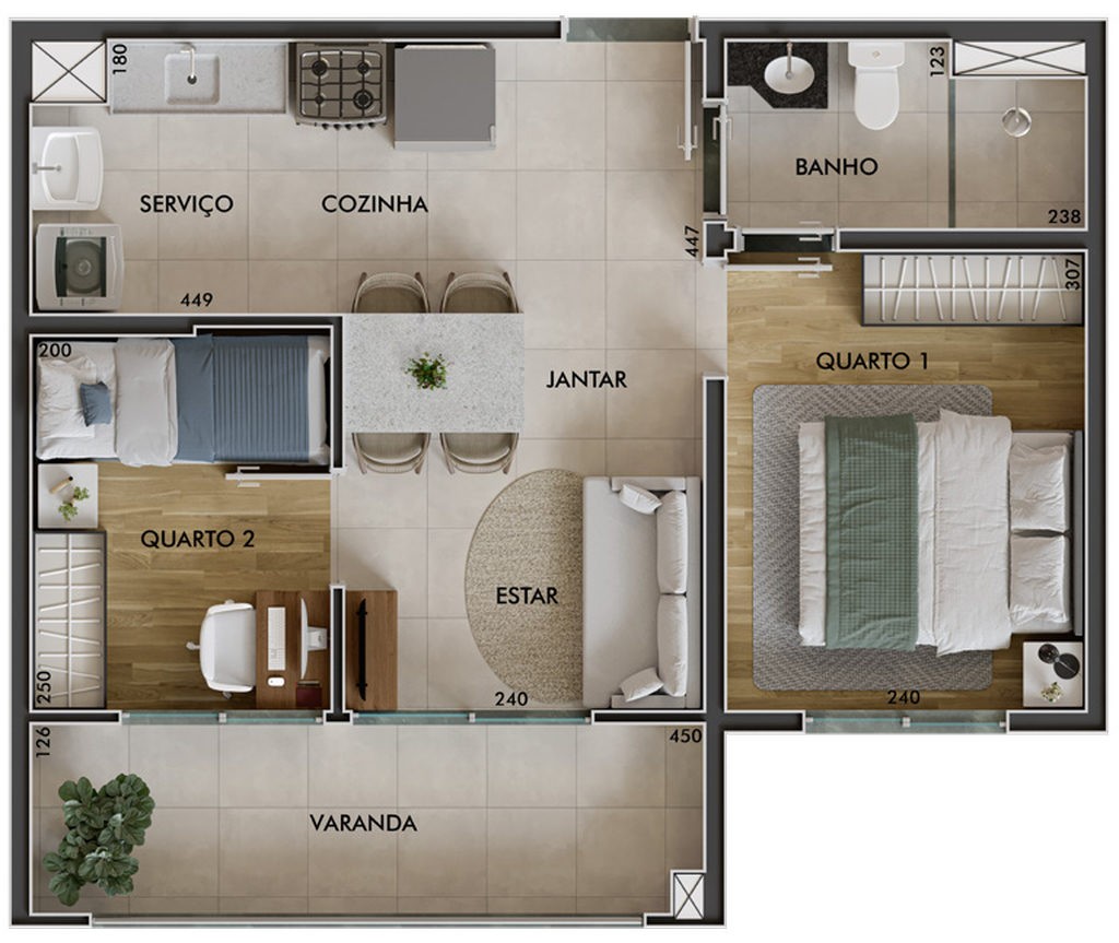 Apartamento, 2 quartos, 40 m² - Foto 31