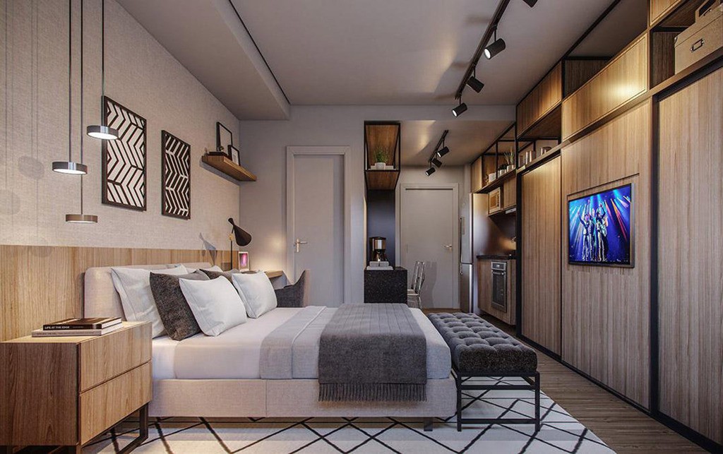 Apartamento, 1 quarto, 28 m² - Foto 3
