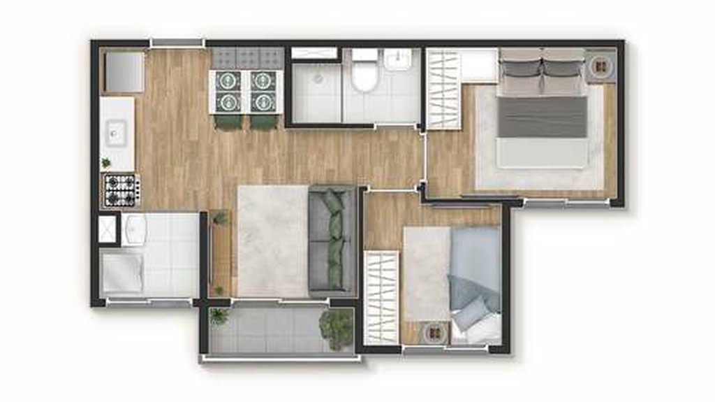 Apartamento, 2 quartos, 39 m² - Foto 17