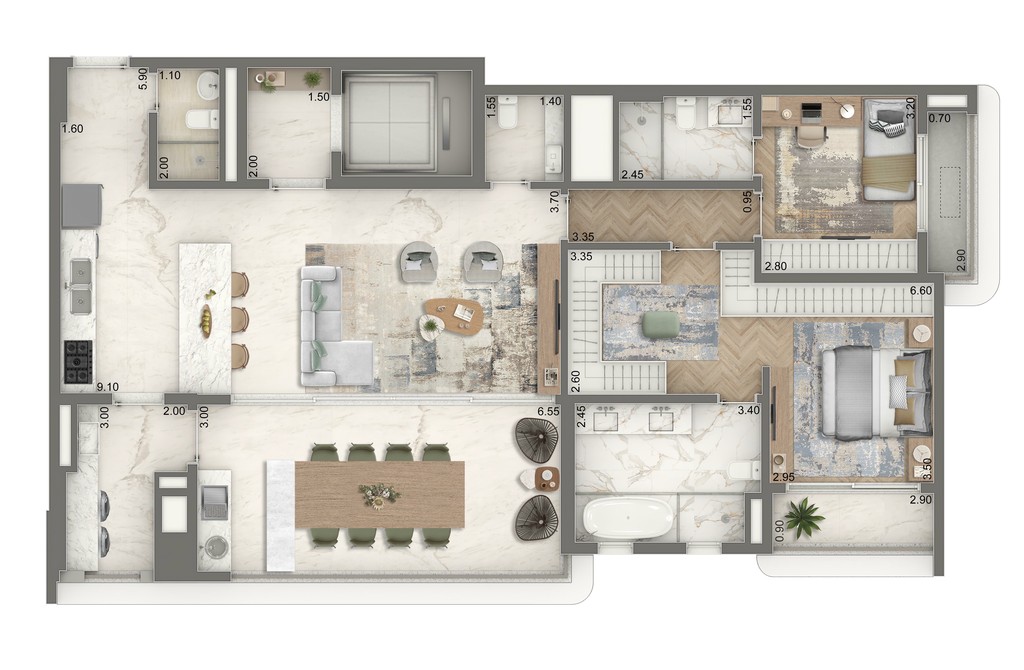 Apartamento, 3 quartos, 139 m² - Foto 24