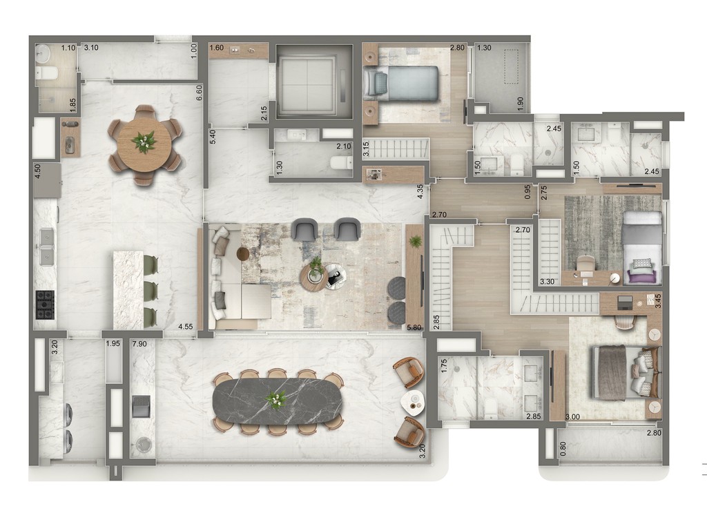 Apartamento, 3 quartos, 152 m² - Foto 26