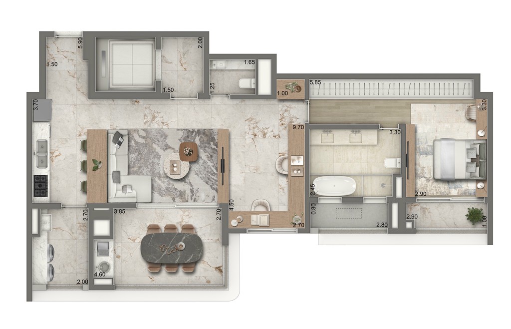 Apartamento, 4 quartos, 190 m² - Foto 22