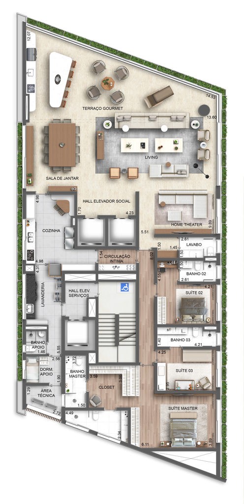 Apartamento, 4 quartos, 400 m² - Foto 35