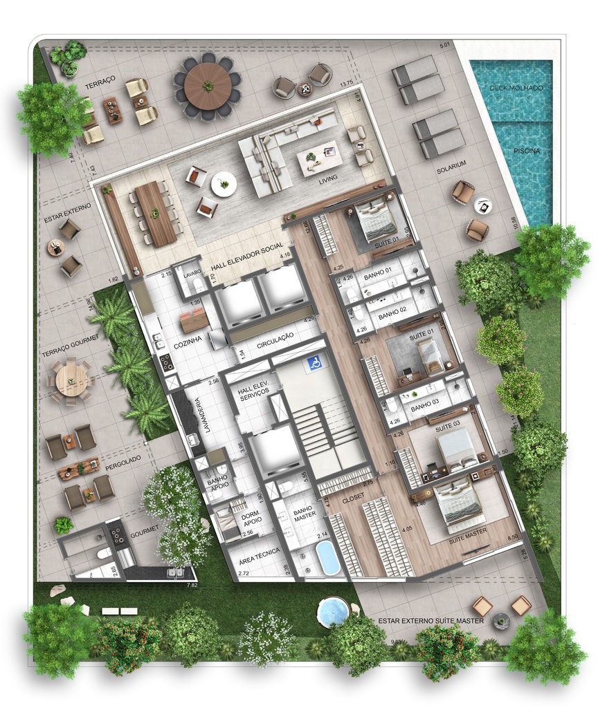 Apartamento, 4 quartos, 400 m² - Foto 40